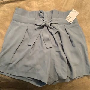 High waisted Flowy Teal H&M Shorts Size 12